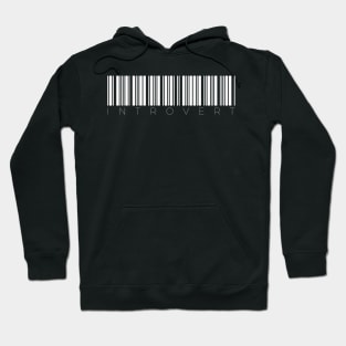 Barcode introvert Hoodie